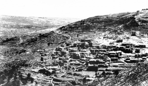 Photograph of Lifta from 1898